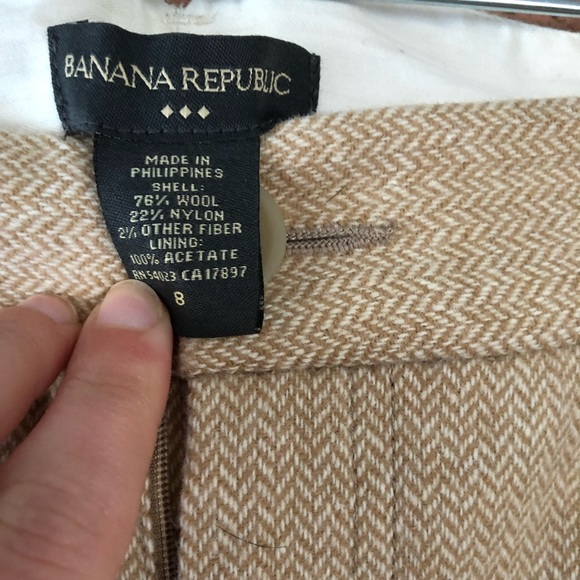 TWO pairs of Banana Republic wide leg trousers - Picture 7 of 8